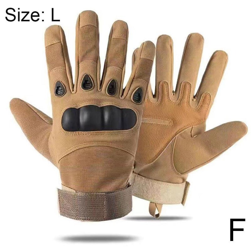 Motorcycle sports riding gloves, tactical gloves, men's non-slip mountaineering military enthusiast combat training gloves